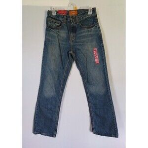 Red Camel Women's Relaxed Fit Boot Cut Blue Denim Jeans Size 29 x 32 NEW